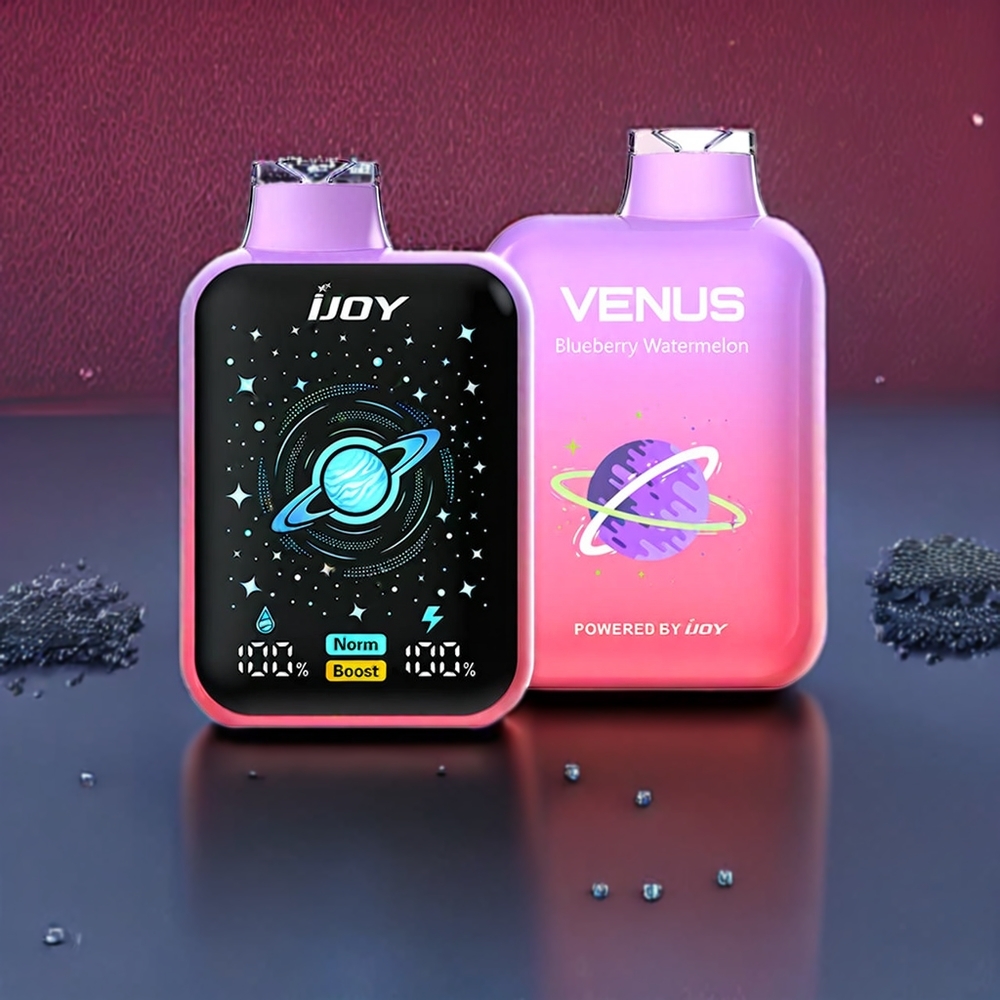 IJOY VENUS 25000 Puffs France Grossiste Vape jetable Myrtille Pastﾨﾨque (Dual Mesh Coil 20ML 900mAh)