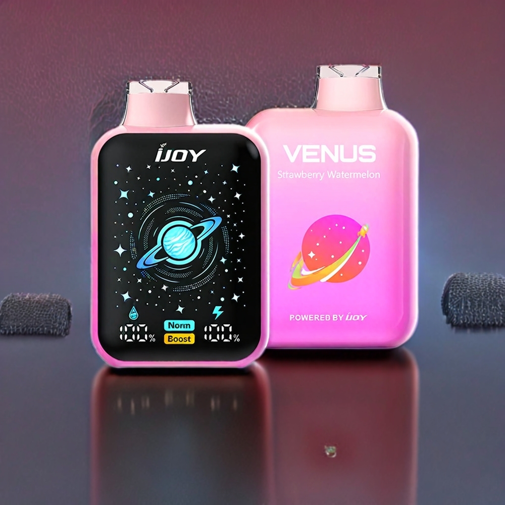 IJOY VENUS 25000 Puffs Vape jetable Fraise Pastﾨﾨque - 20ML, 900 mAh, Airflow Rﾨﾦglable - France Grossiste