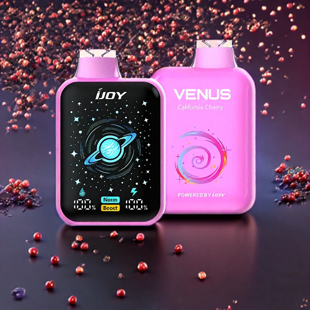 IJOY VENUS 25000 Puffs Vape jetable France grossiste - Cerise de Californie - 20ML - 900 mAh - Airflow Rﾨﾦglable