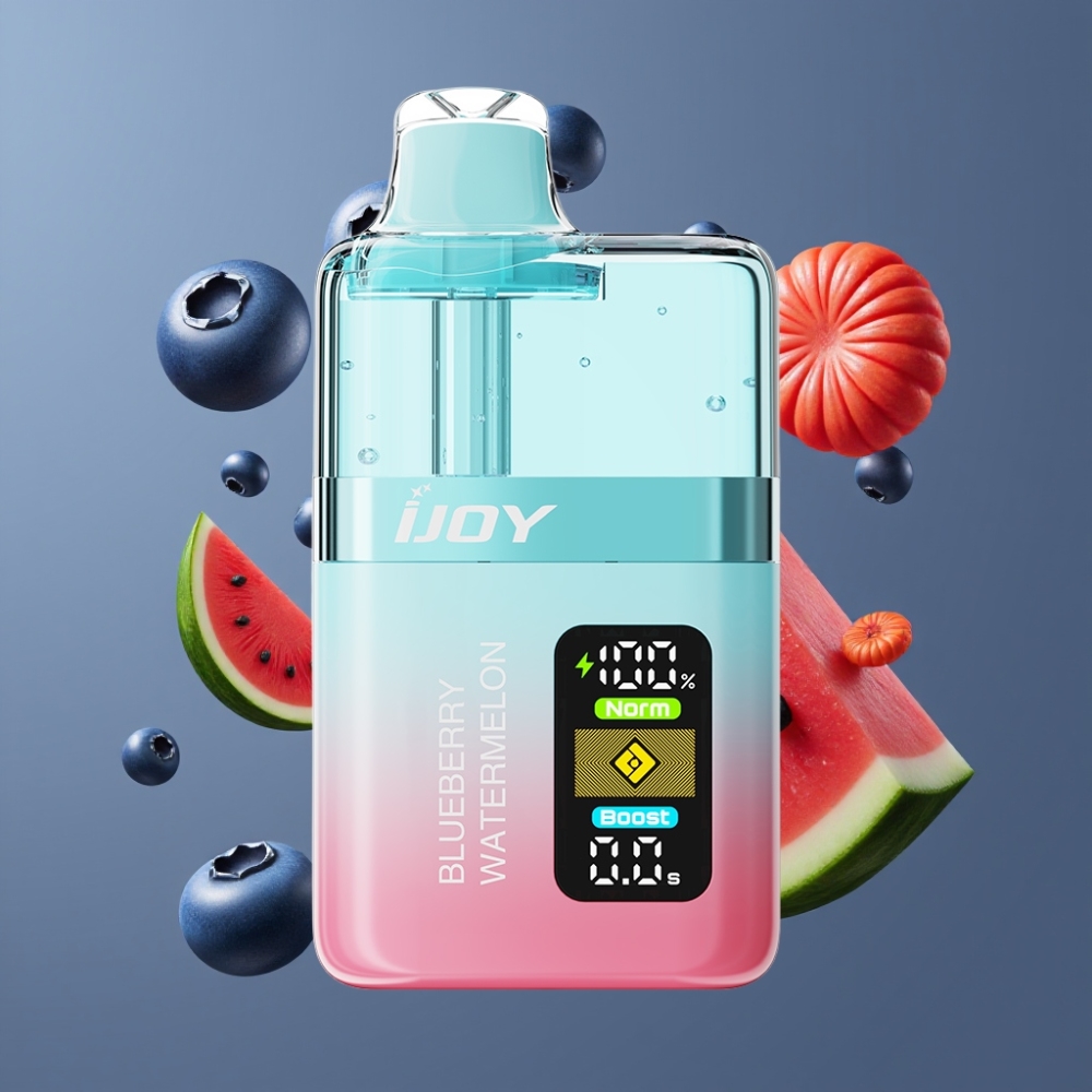 IJOY XP50000 France grossiste - Dispositif de Vape Jetable - Myrtille Pastèque - 50000 Bouffées - 50mg/ml - 1000 mAh