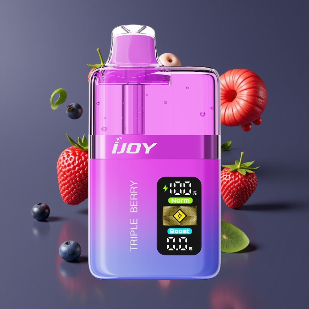 IJOY XP50000 France grossiste - Triple Baies - 50000 Puffs - 50mg/ml - 0.4ohm Dual Mesh
