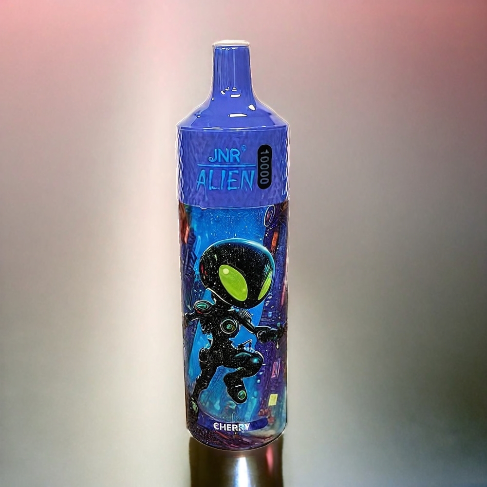 Jnr Alien 10000 Puffs France Grosiste - 850mAh, 20 ml e-liquide, Cerise, Type-C RGB