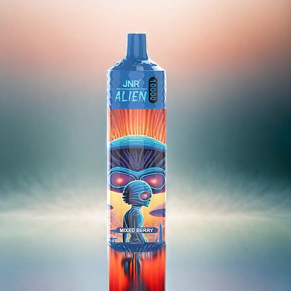 Jnr Alien 10000 Puffs France Grosiste AVEC Batterie 850mAh, Bobine Mesh 1,2 ohm et Baies Mixtes