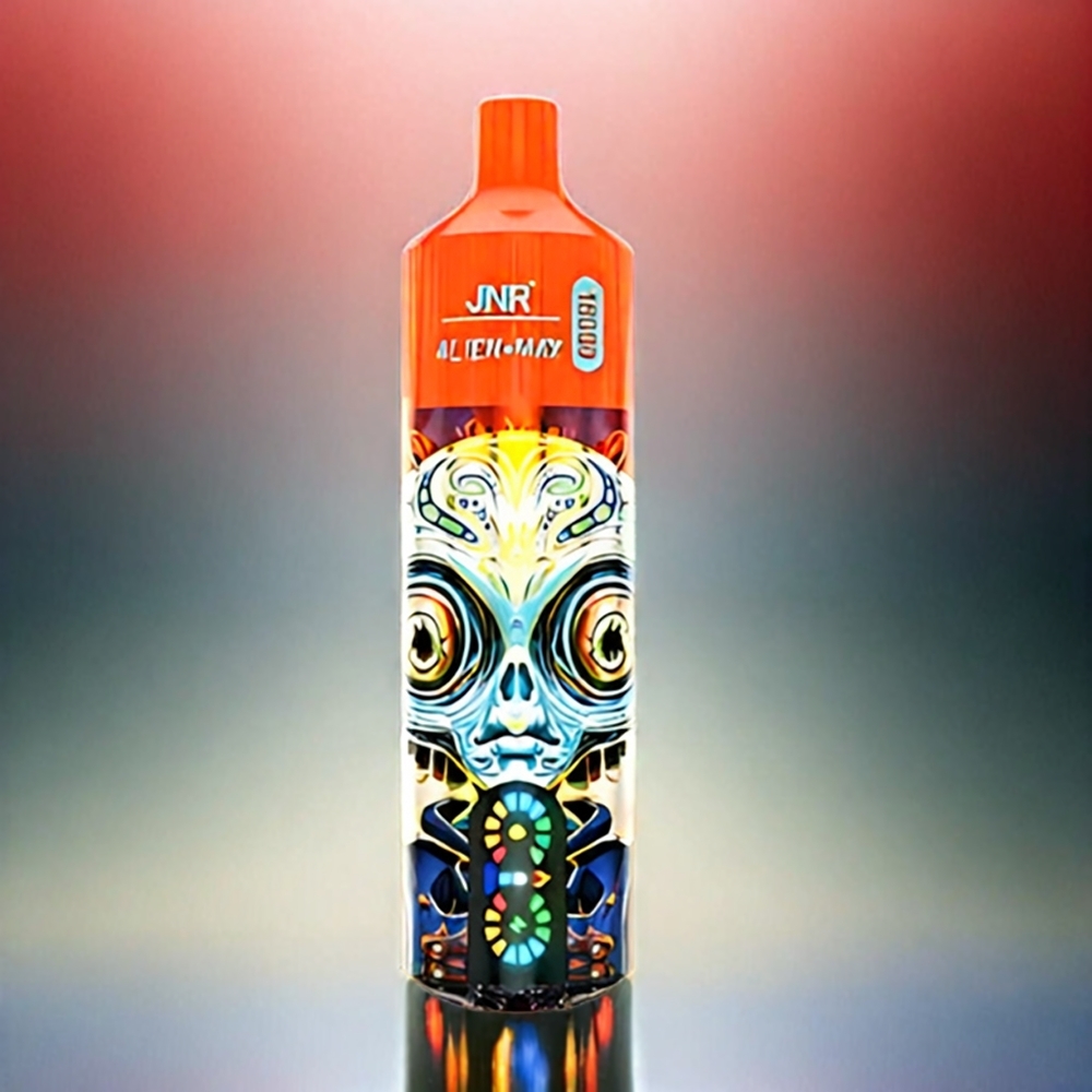Jnr Alien Max 18000 Puffs AVEC Affichage LED Intelligent et Double Mesh Coil - France Grosiste - Fense Framboise Cerise