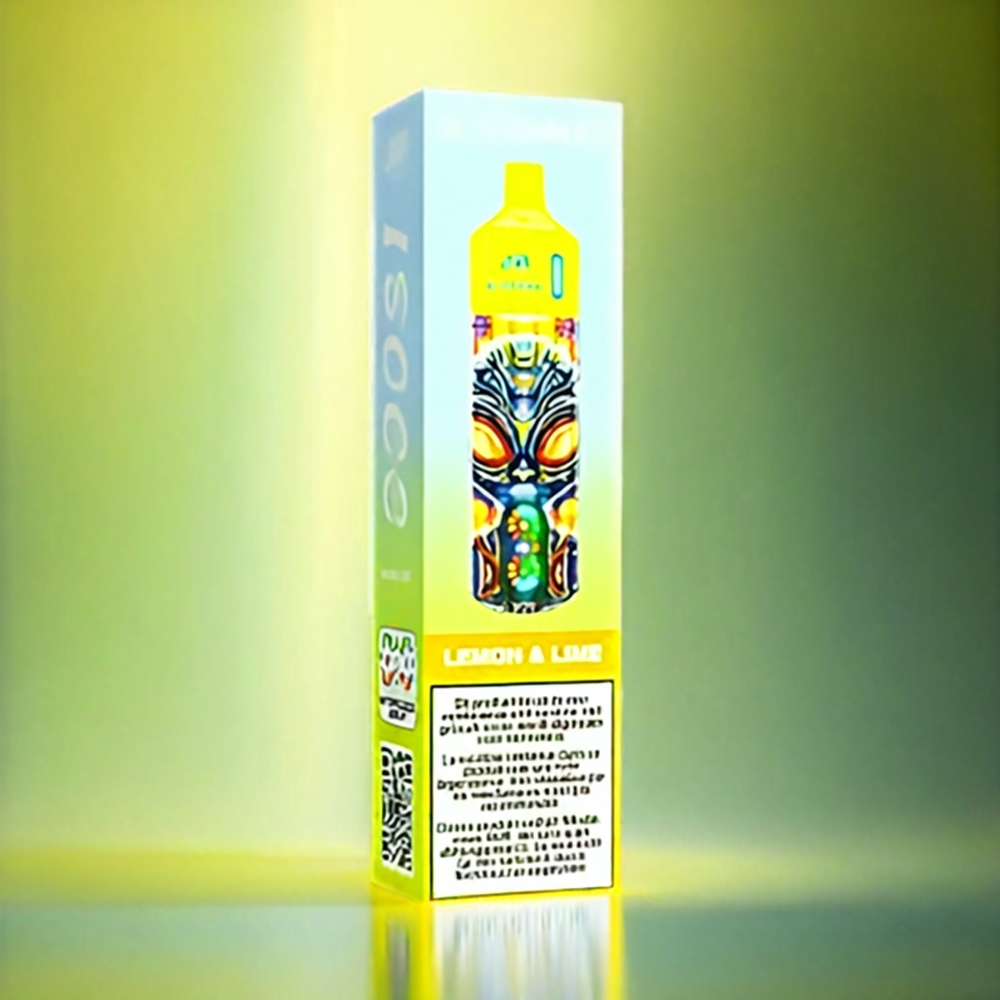 Jnr Alien Max 18000 Puffs France Grosiste - Écran LED Intelligent, Double Mesh Coil, 28ML E-Liquide, Citron & Citron Vert