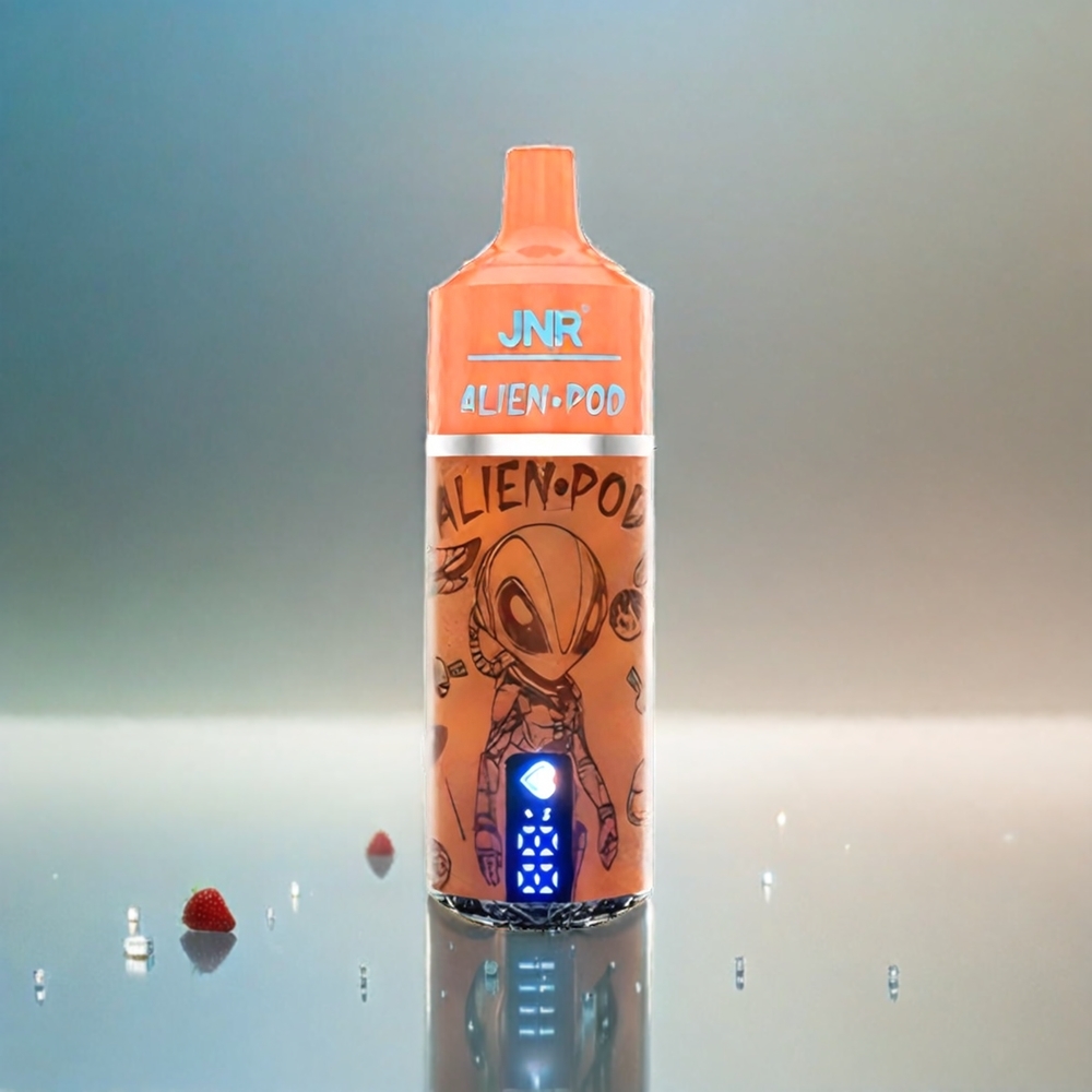 Jnr Alien Pod 13000 Puffs France Grosiste - Fense Glacée AVEC Affichage Batterie & Liquide, Mesh Core et Charge Rapide Type-C
