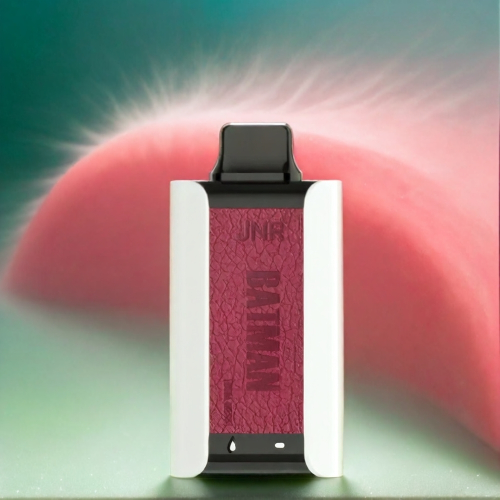 Jnr Batman France Grosiste 11000 Puffs Doux Melon D'Eau Framboise Vape Dual Mesh Coil Type-C 20ml