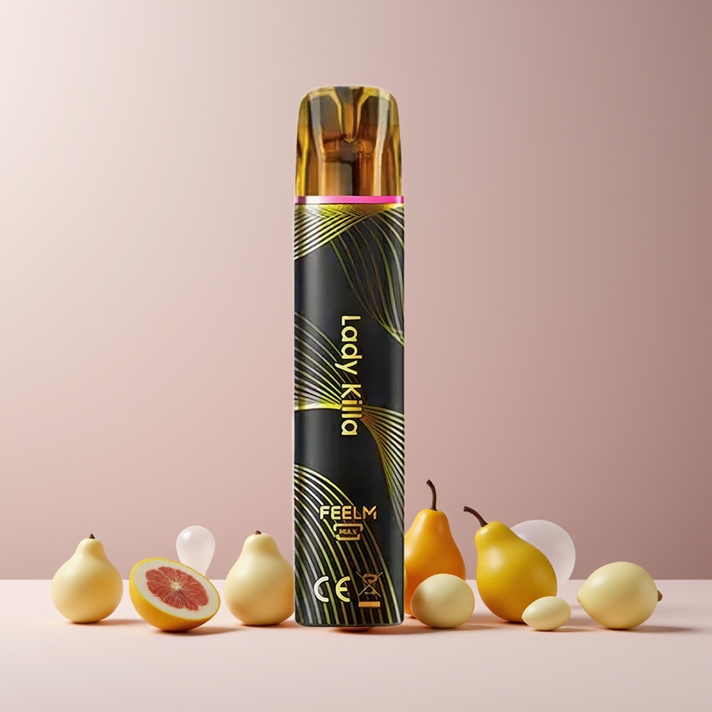JNR Black&Golden 600+200 Puffs Disposable Vape France grossiste avec 550mAh et 2ml E-Liquid, TPD, 2% Nicotine