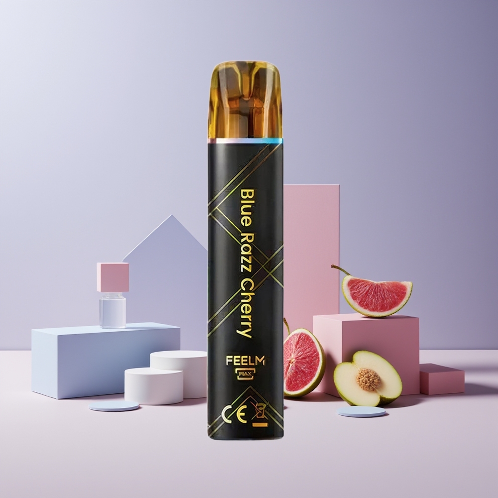 JNR Black&Golden 600+200 Puffs France grossiste Disposable Vape 550mAh 2ml TPD Certification Myrtille Cerise Acidulée