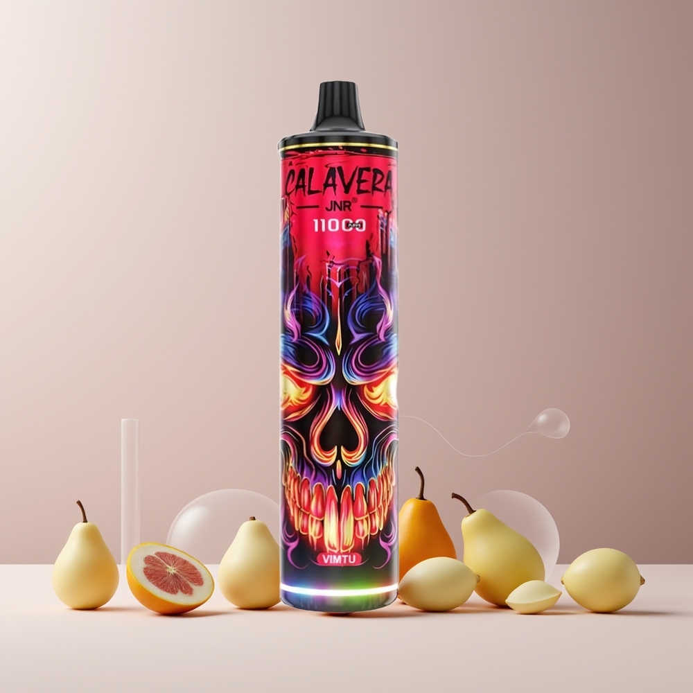 JNR Calavera 11000 Puffs France Grossiste avec Port Type-C, Batterie 850 mAh et E-Liquide 21ml