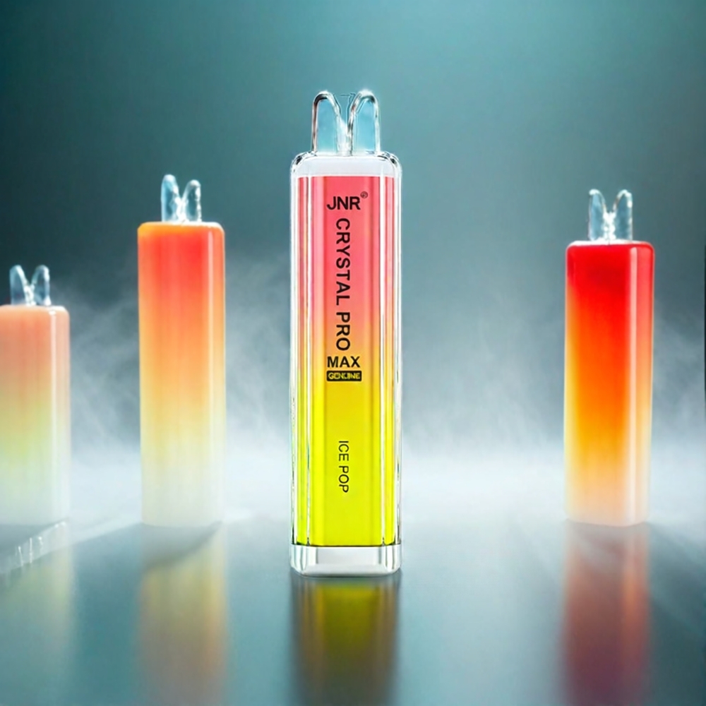 Jnr Crystal Pro Max 5000 Puffs France Grosiste Avec Ice Pop, 1400mAh, 12 ml e-liquide, 0% -2% -5%