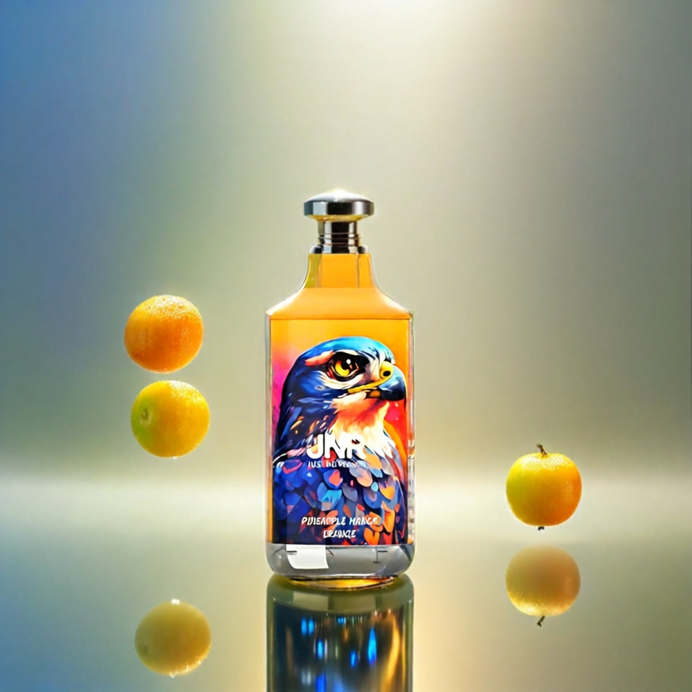 Jnr Falcon 16000 Puffs France Grosiste - Ananas Mangue Orange, 22 ml, bobine à double file