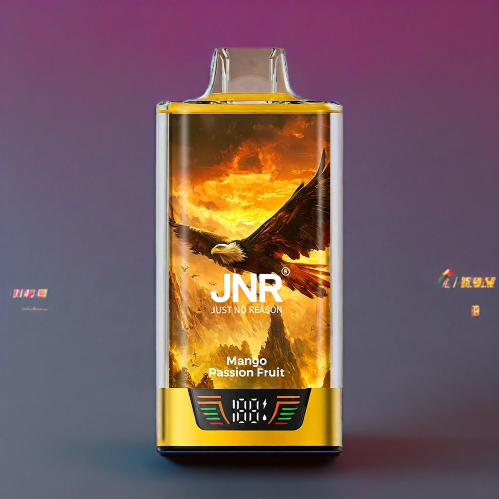 JNR Falcon Pro 28000 France Grossiste - 28000 Puffs, ﾨﾦcran Intelligent, Double Mesh Coil, Mangue Fruit de la Passion