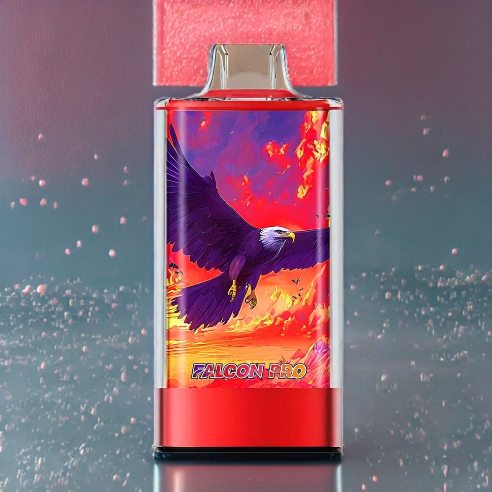 JNR Falcon Pro 28000 France Grossiste - ﾨﾦcran Intelligent, Double Mesh Coil, 950 mAh, Type-C, Pastﾨﾨque Glacﾨﾦe