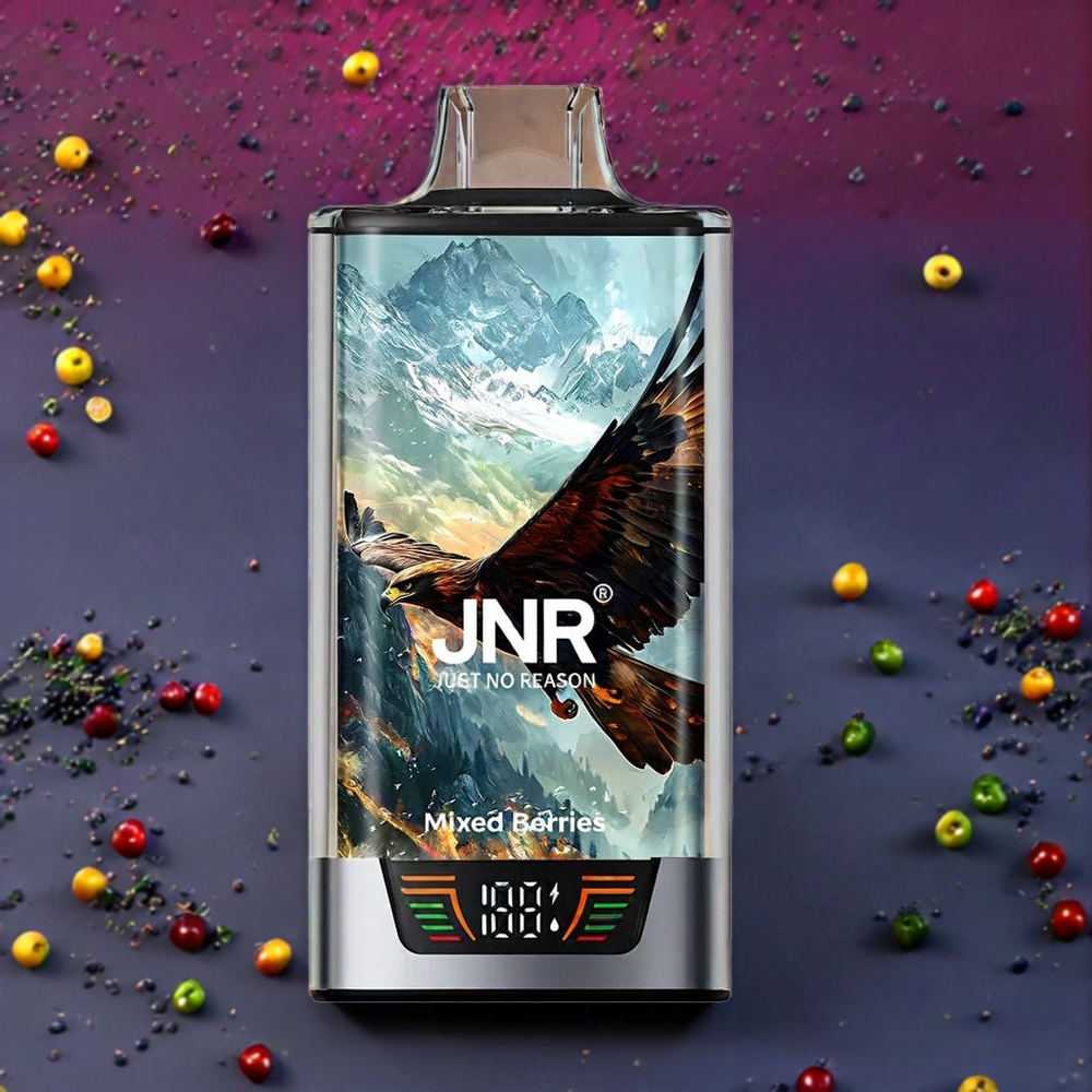 JNR Falcon Pro 28000 France grossiste - 28000 Puffs, 30ml E-liquide, ﾨﾦcran Intelligent, Double Mesh Coil, Batterie 950 mAh, Port Type-C et Baies Mixtes