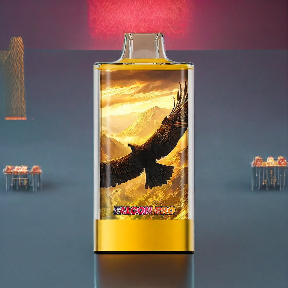 JNR Falcon Pro 28000 France grossiste - ﾨﾦcran Intelligent, Double Mesh Coil, 950 mAh - Pﾨﾺche Mangue Pastﾨﾨque