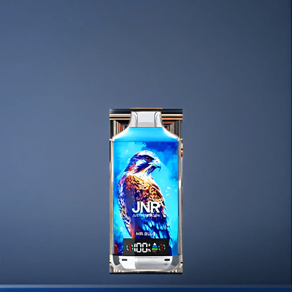 Jnr Falcon X 18000 Puffs France Grosiste - 24 ml, double maillage, affichage Numérique, MR. bleu