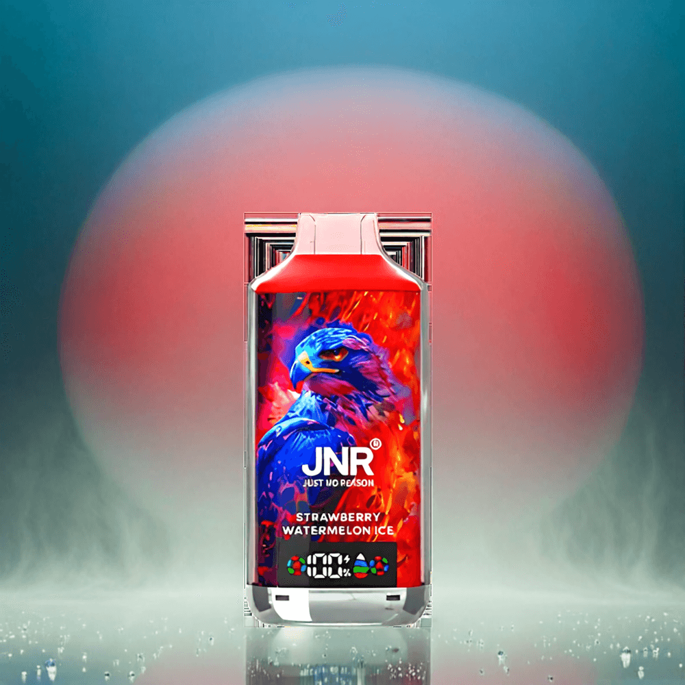 Jnr Falcon x 18000 Puffs France Grosiste Avec Fulse Pastèque Glacée (bobine à double mailles, 24 ml, type-C)