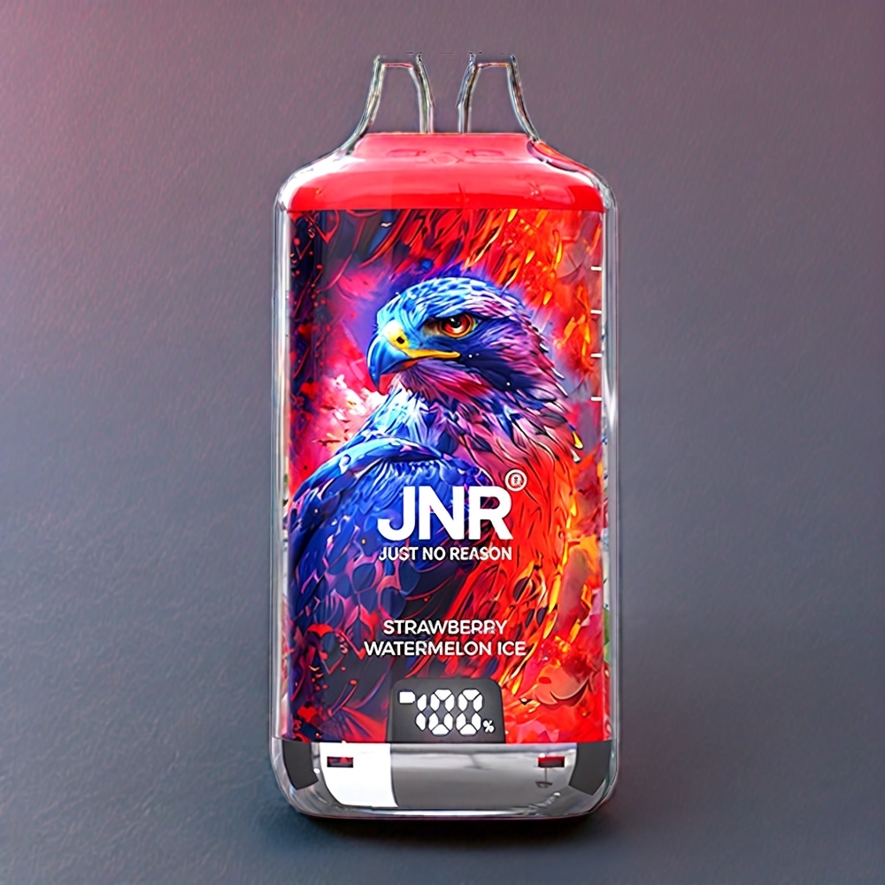 JNR Falcon X? 28000 France grossiste ﾨC Niveau de E-Liquide Visible, Rechargeable par le Dessus, 1.2ﾦﾸ Double Mesh Coil Prﾨﾦ-primﾨﾦ, Fraise Pastﾨﾨque Glacﾨﾦe