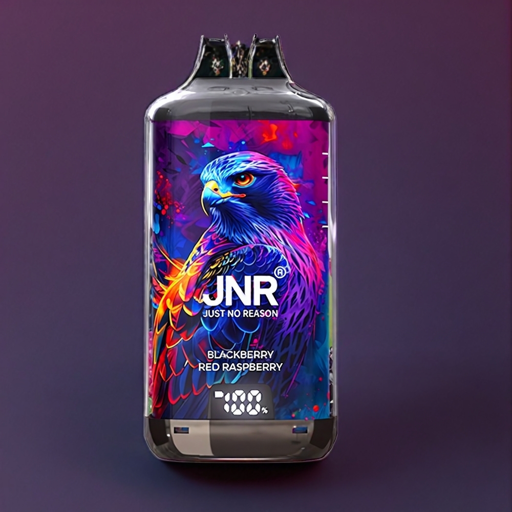 JNR Falcon X? 28000 France grossiste - Niveau de E-Liquide Visible, Rechargeable par le Haut, 1.2ﾦﾸ Double Mesh Coil Prﾨﾦ-primﾨﾦ, M?re Framboise Rouge