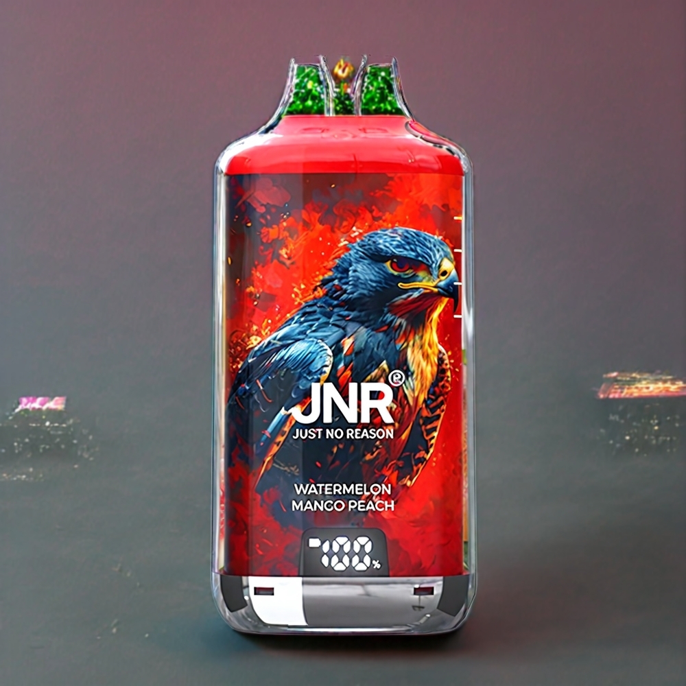 JNR Falcon X? 28000 France grossiste - Niveaux de E-Liquide Visibles, Rechargeable, 1.2ﾦﾸ Double Mesh Prﾨﾦ-primﾨﾦ, Pastﾨﾨque Mangue Pﾨﾺche