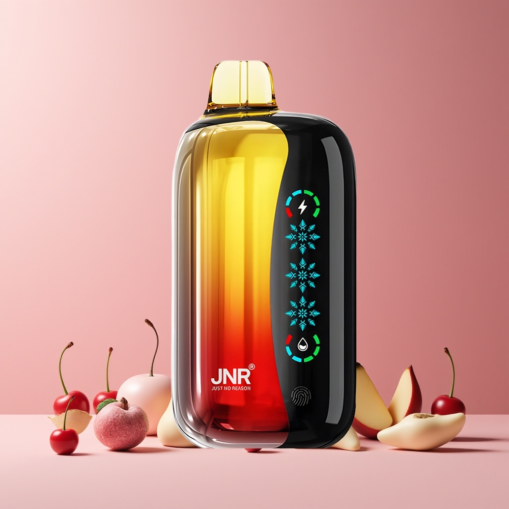 JNR Flex Ice 21000 Puffs France Grossiste - Glace Réglable, 26ml, Airflow Personnalisable, Écran Tactile, Cerise Cola