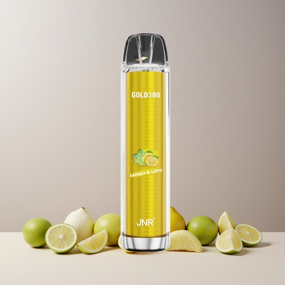 JNR Glod380 6000 Puffs France grossiste Disposable Vape Citron Vert avec 13ml de Capacité et 1500mAh Batterie