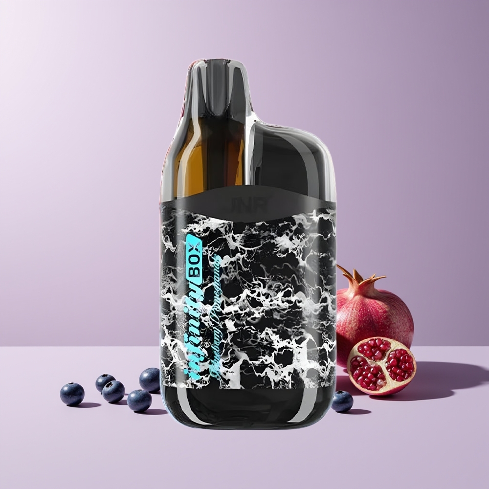JNR Infinity Box 10700 Puffs France Grossiste - E-cigarette Jetable 2200mAh 15ml Myrtille Grenade
