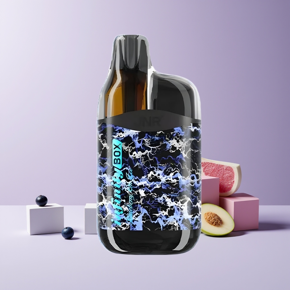 JNR Infinity Box 10700 Puffs France Grossiste - Vape Jetable 2200mAh 15ml Bleuet Glacé