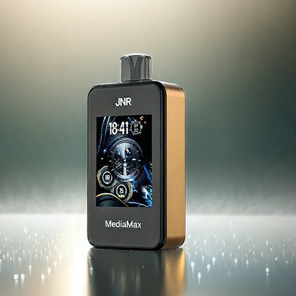 JNR MediaMax 40000 Puffs France Grosiste - 21 ml, 1000mAh, double maillage, charge Rapide Type-C, 5% de nicotine, Écran HD 2,4 