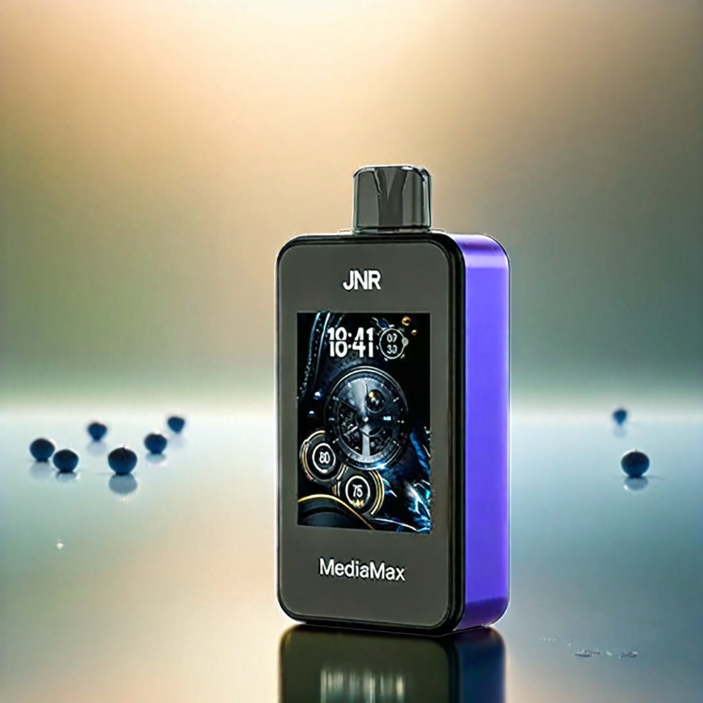 JNR MediaMax 40000 Puffs France Grosiste - 21 ml, double maillage, charge Rapide Type-C, affichage HD 2,4 