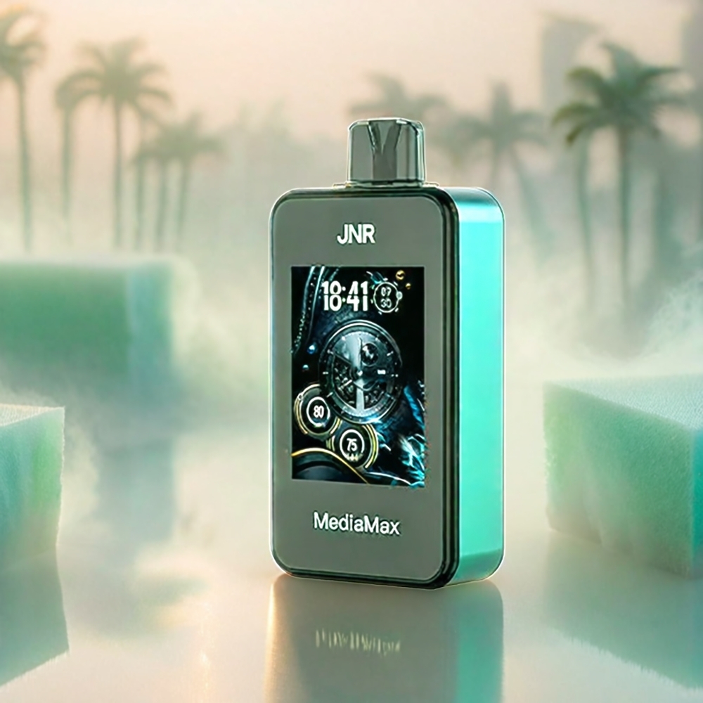 JNR MediaMax 40000 Puffs France Grosiste - 21ml 5% Mode Régulier / Pulse - Miami Menthe