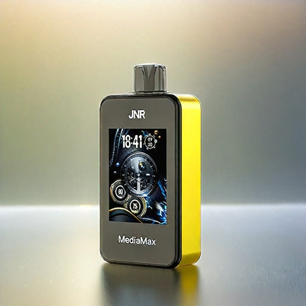 JNR MediaMax 40000 Puffs France Grosiste - Fense Banane, 21 ml, 1000mAh, bobine à double filet, charge Rapide Type-C