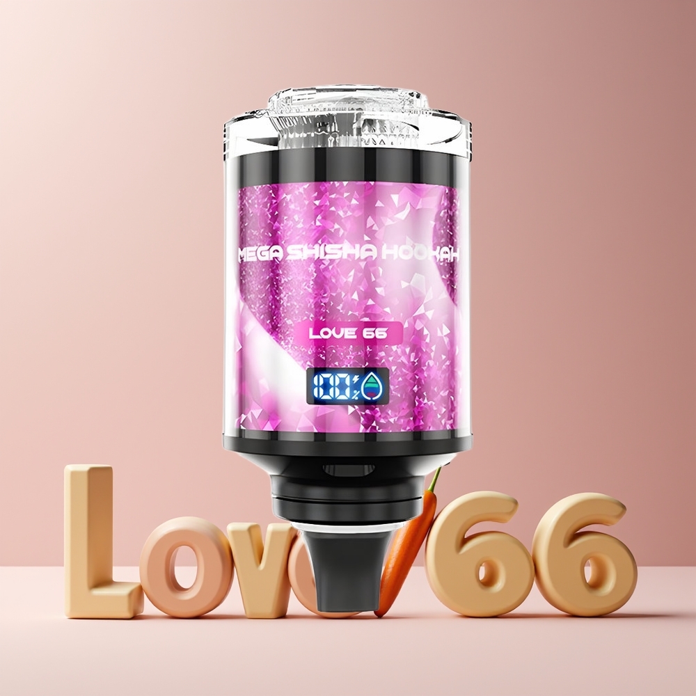 JNR Mega Chicha Narguilé France Grossiste - 100 000 Puffs, 60ml, Écran Intelligent, Batterie 2200mAh, Type-C