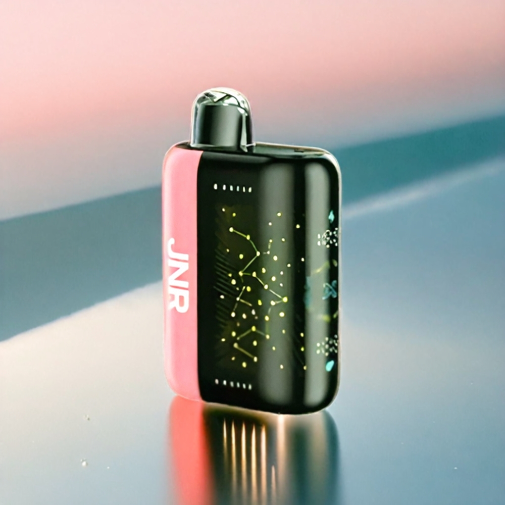 JNR Plus-X 26000 Puffs France Grosiste - Double Mesh, Charge Rapide Type-C, Écran Courbe 3d, Framboise Pastèque Glacée