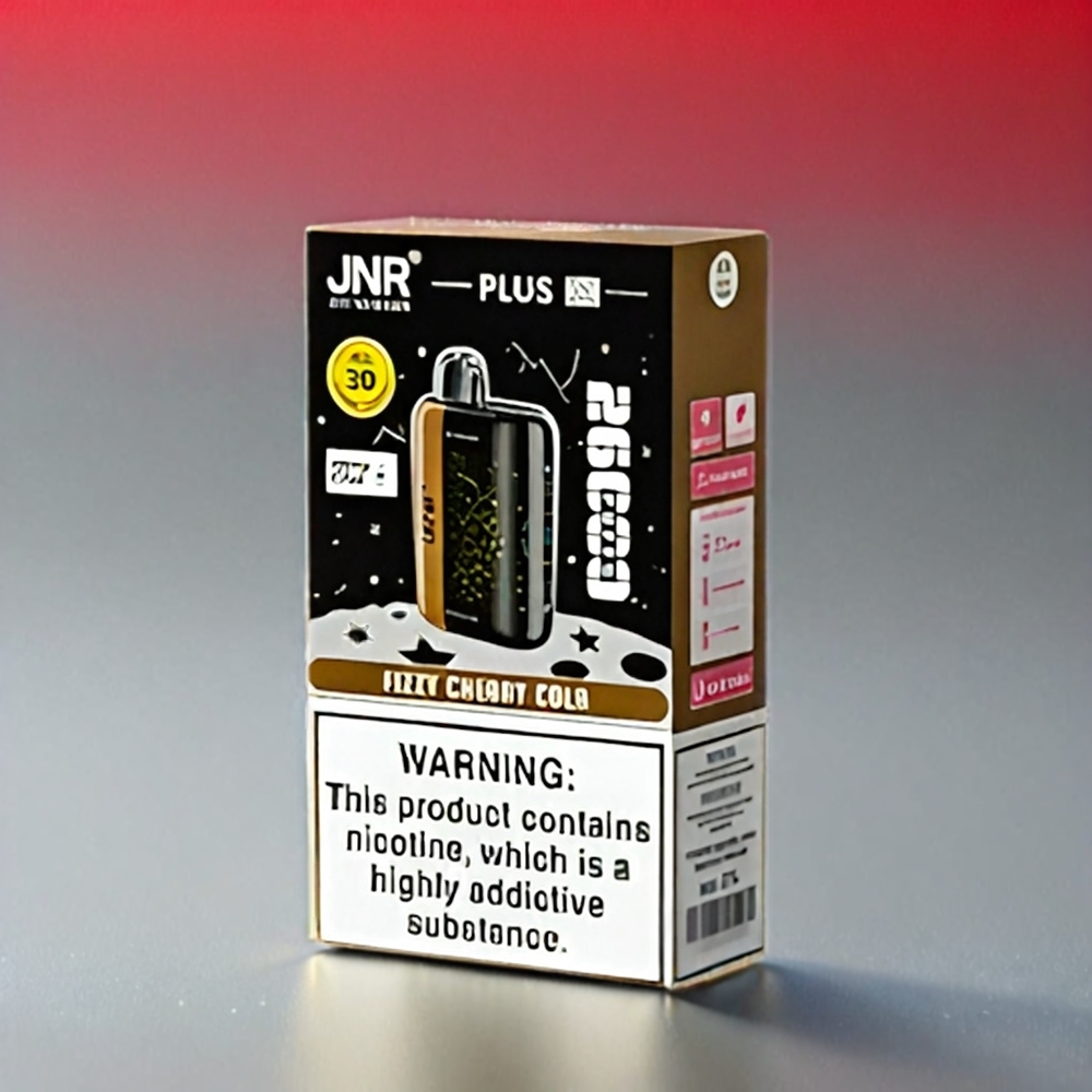 JNR Plus-X 26000 Puffs France Grosiste Double Mesh Coil Écran 3d Courbe Cerise Pétillante COLA