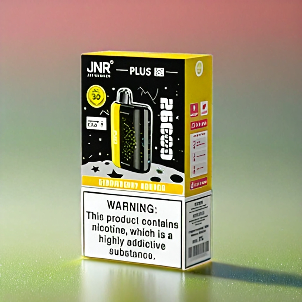 JNR plus-X 26000 Puffs France Grosiste - Fense Banane, double bobine en filet, Écran 3d Courbé, charge Rapide Type-C