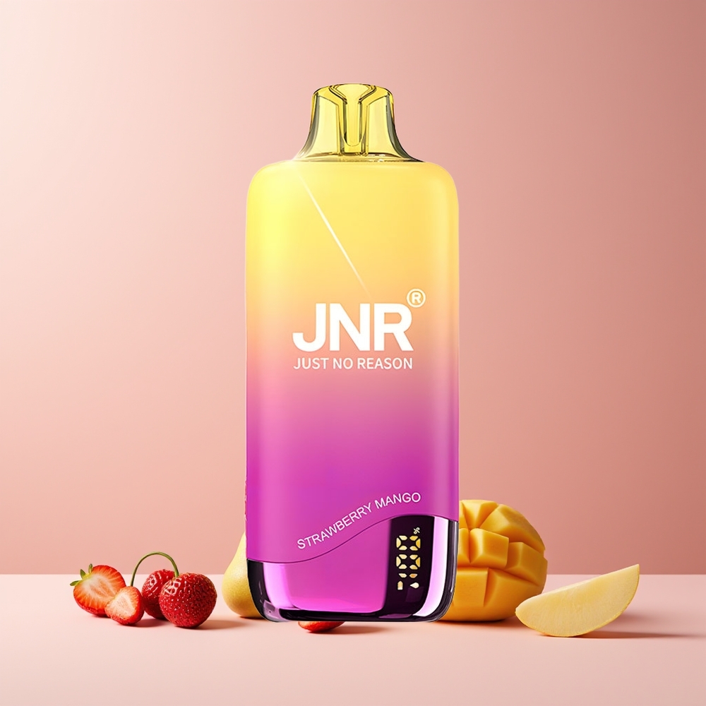 JNR Rainbow 10500 Puffs France grossiste - 18ml Batterie 600mAh - Fraise Mangue