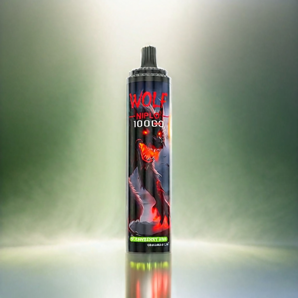 Jnr Wolf 10000 Puffs France Grosiste - Kiwi Flow (20 ml, 5%, charge de type C)