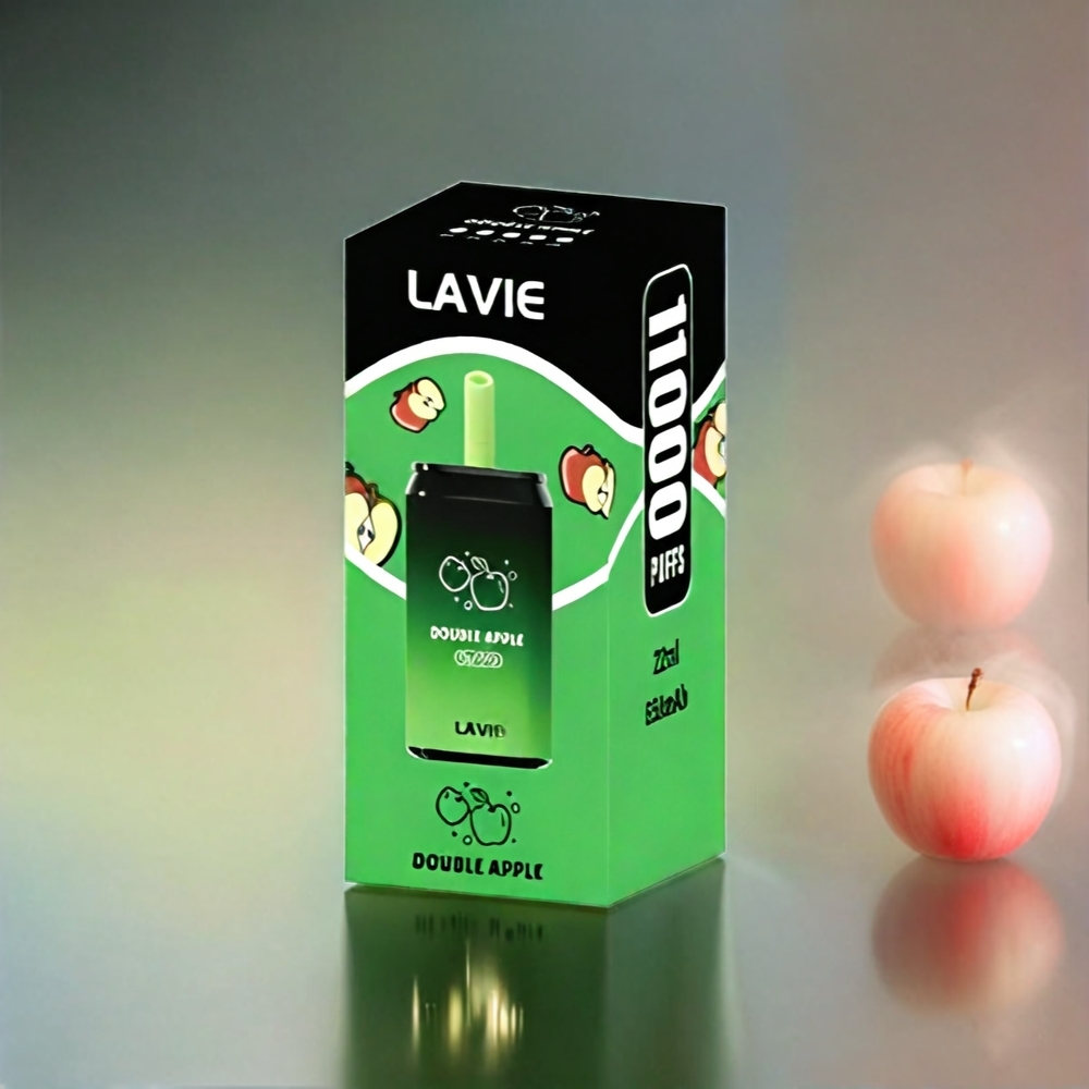 Lavie Aurora 11000 Puffs France Grosiste Double Pomme (22 ml, 650mAh)