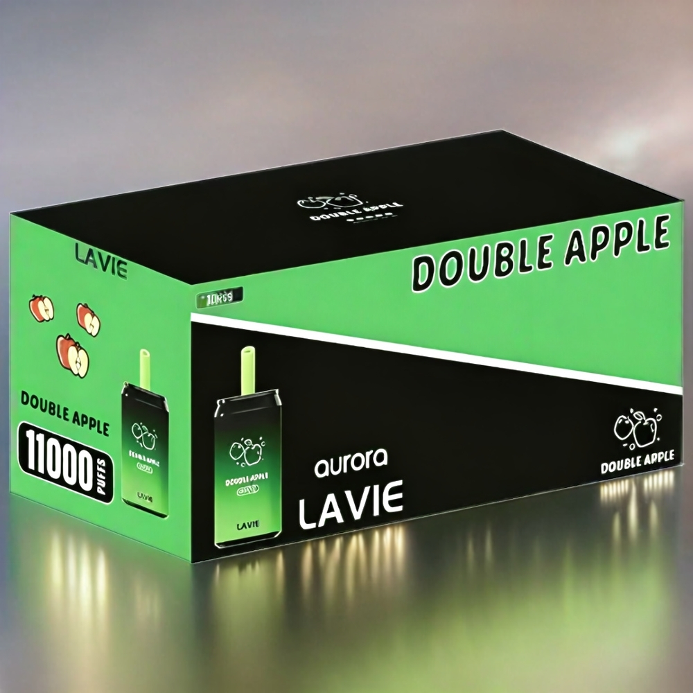 Lavie Aurora 11000 Puffs France Grosiste Double Pomme (22 ml, 650mAh)