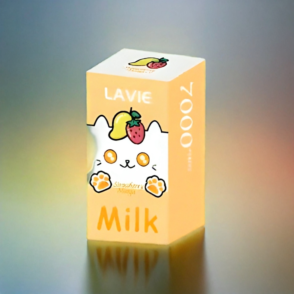 Lavie Milk 7000 Puffs France Grosiste - Fense Manue