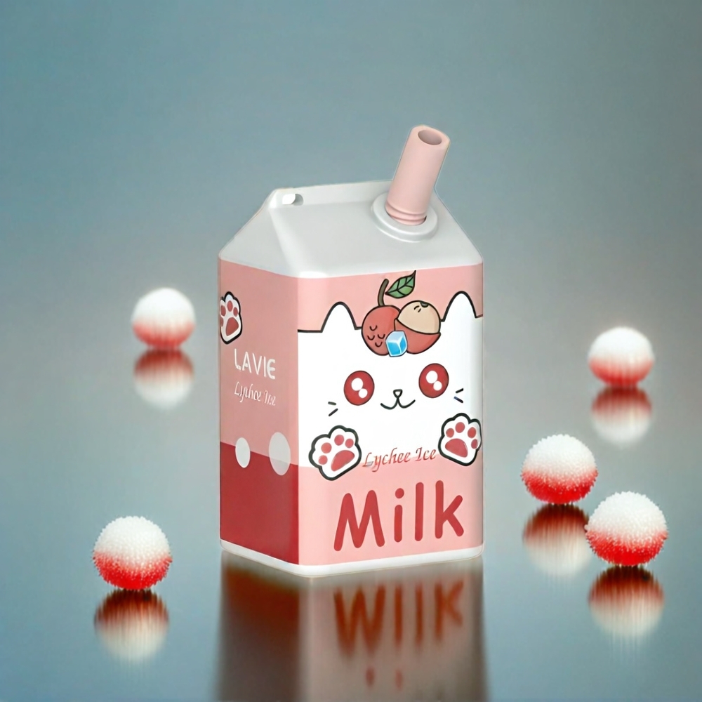 Lavie Milk 7000 Puffs France Grosiste - Glace Lychee