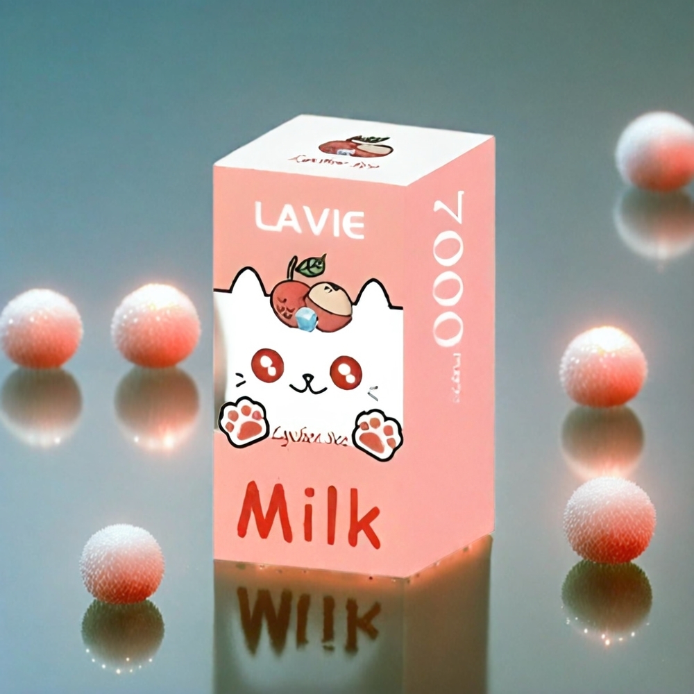 Lavie Milk 7000 Puffs France Grosiste - Glace Lychee