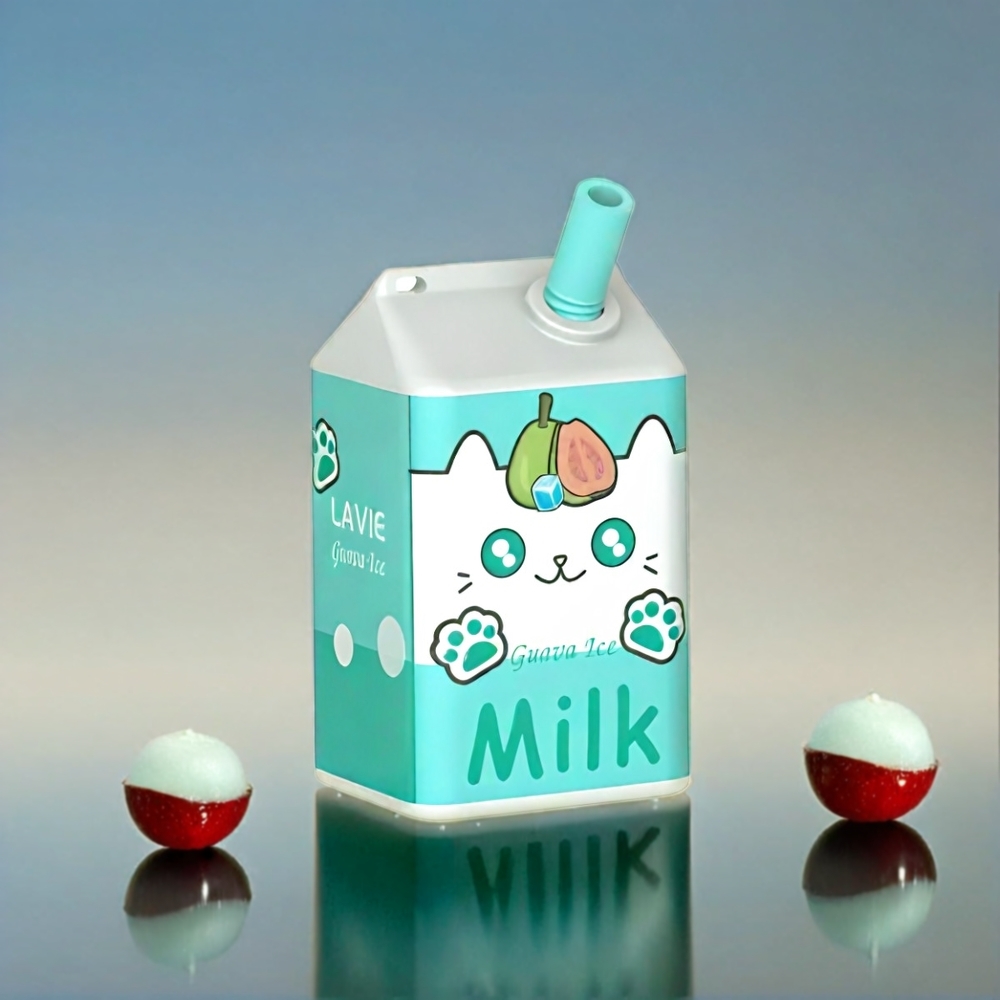 Lavie Milk 7000 Puffs France Grosiste et Lavie Milk 7000 Puffs Goyave Glacée France Grosiste