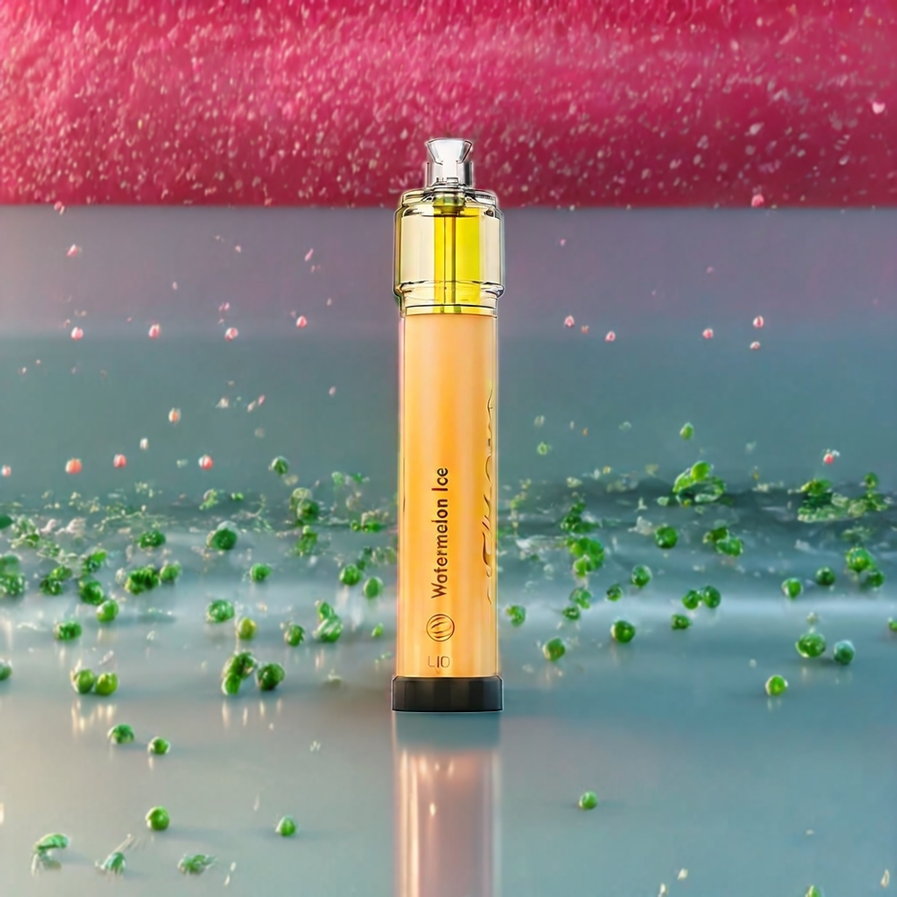 LIO Bee Lit 2500 Puffs France Grossiste Vape jetable Pastﾨﾨque Glacﾨﾦe (Stainless Steel, 6.0ml, 1300mAh)