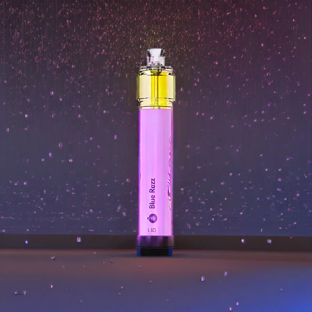 LIO Bee Lit 2500 Puffs France grossiste Vape jetable Acier Inoxydable 6.0ml Myrtille Bleue