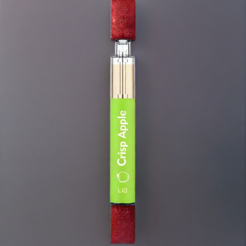 LIO BEE16 France Grossiste - Vape Jetable en Acier Inoxydable 650mAh (Pomme Croquante) LIO BEE18 France Grossiste - Vape Jetable 1000mAh 5.0ml (Pomme Croquante)
