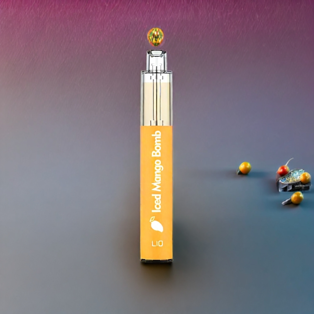 LIO BEE16 France Grossiste - Vape Jetable en Acier Inoxydable avec 3,5ml de E-liquide et Batterie 650mAh