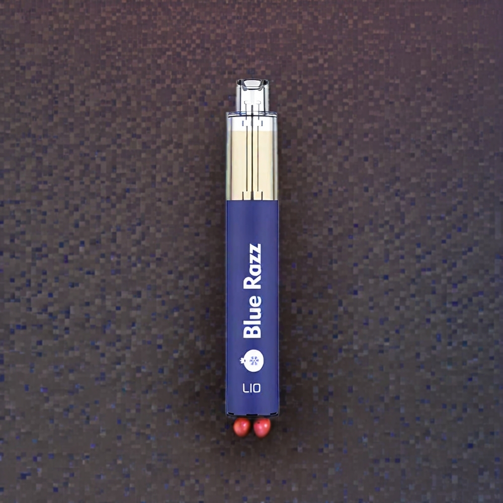 LIO BEE16 France grossiste - Vape jetable en acier inoxydable 650mAh (3,5ml) LIO BEE18 France grossiste - Vape jetable en acier inoxydable 1000mAh (5,0ml) Bleu Framboise